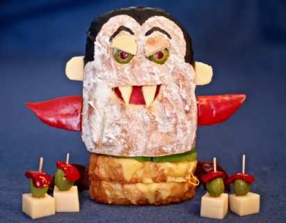 Count Caciqula MONSTERpiece Sandwich with Batty Appetizers 